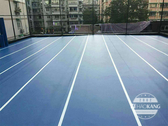 PBO运动地板上楼顶